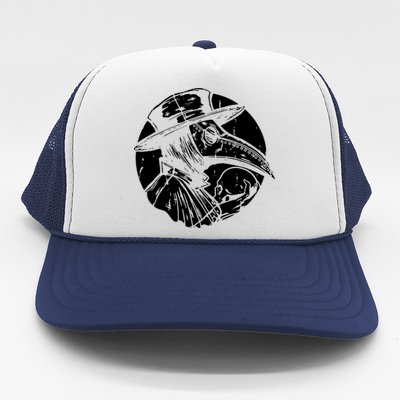 Plague Doctor Trucker Hat