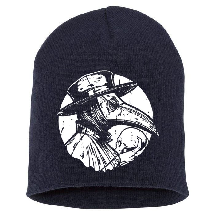 Plague Doctor Short Acrylic Beanie