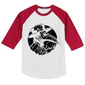 Plague Doctor Kids Colorblock Raglan Jersey