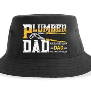 Plumber Dad Plumbing Pipefitters Plumber Sustainable Bucket Hat