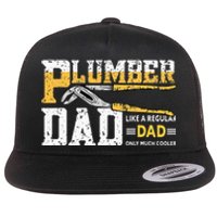 Plumber Dad Plumbing Pipefitters Plumber Flat Bill Trucker Hat