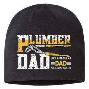 Plumber Dad Plumbing Pipefitters Plumber Sustainable Beanie