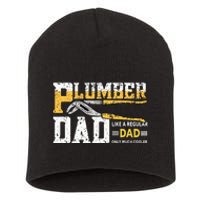 Plumber Dad Plumbing Pipefitters Plumber Short Acrylic Beanie