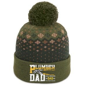 Plumber Dad Plumbing Pipefitters Plumber The Baniff Cuffed Pom Beanie