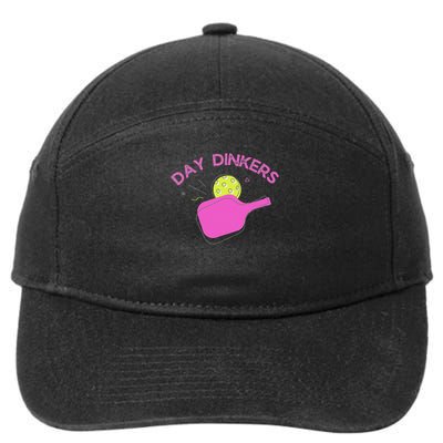 Pickleball Doubles Partner , Day Dinkers 7-Panel Snapback Hat