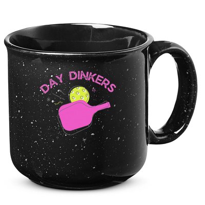 Pickleball Doubles Partner , Day Dinkers 15oz Campfire Ceramic Mug