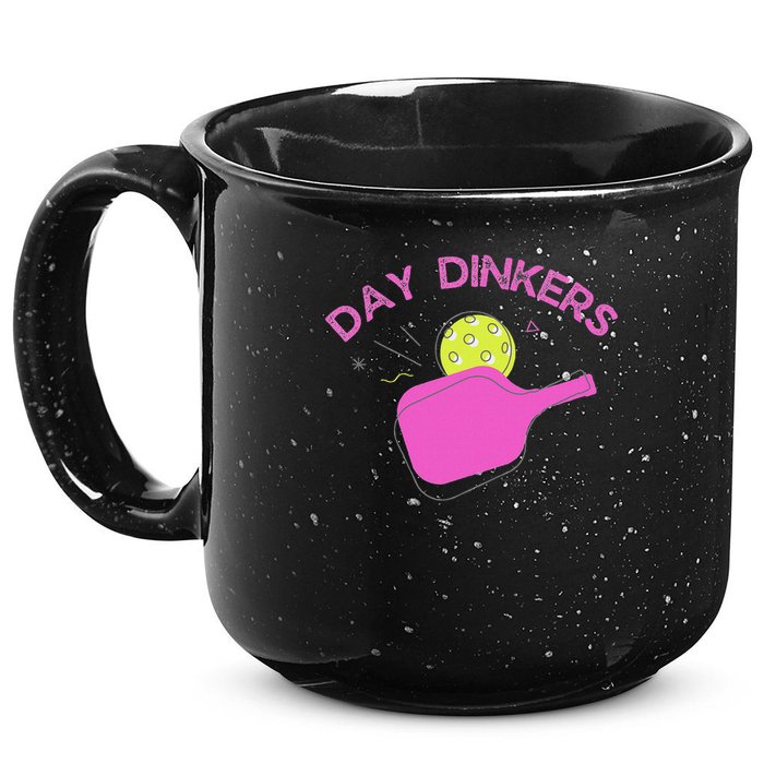 Pickleball Doubles Partner , Day Dinkers 15oz Campfire Ceramic Mug