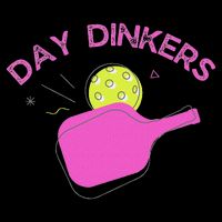Pickleball Doubles Partner , Day Dinkers Cropped Pullover Crew