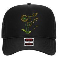 Pi Dandelion Pi Day Dandelion 3 14 Pi Number Math Dandelion Gift Trucker Hat