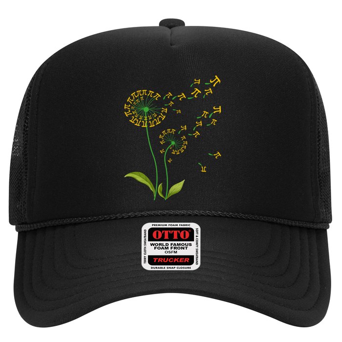 Pi Dandelion Pi Day Dandelion 3 14 Pi Number Math Dandelion Gift Trucker Hat