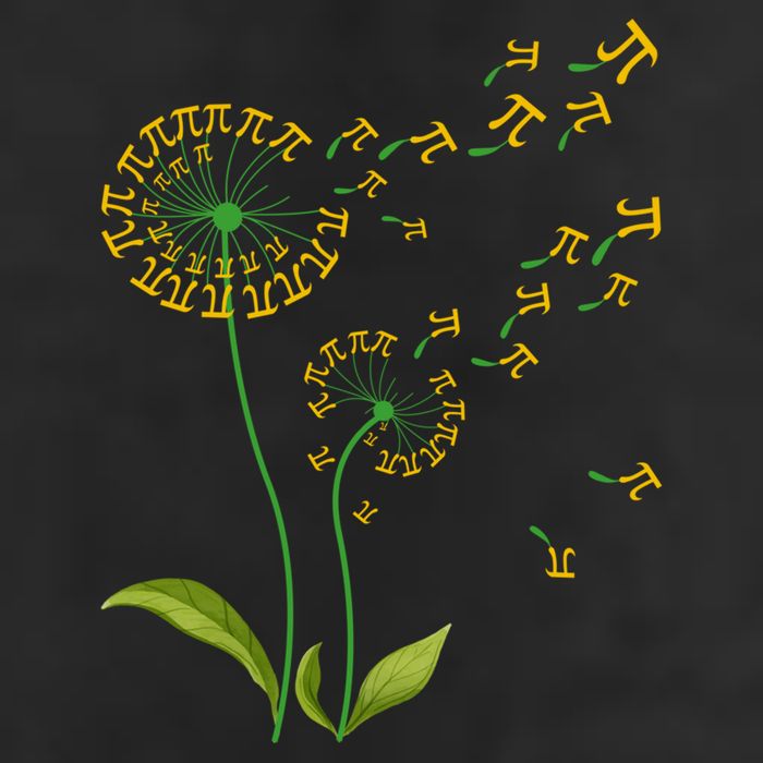 Pi Dandelion Pi Day Dandelion 3 14 Pi Number Math Dandelion Gift Trucker Hat