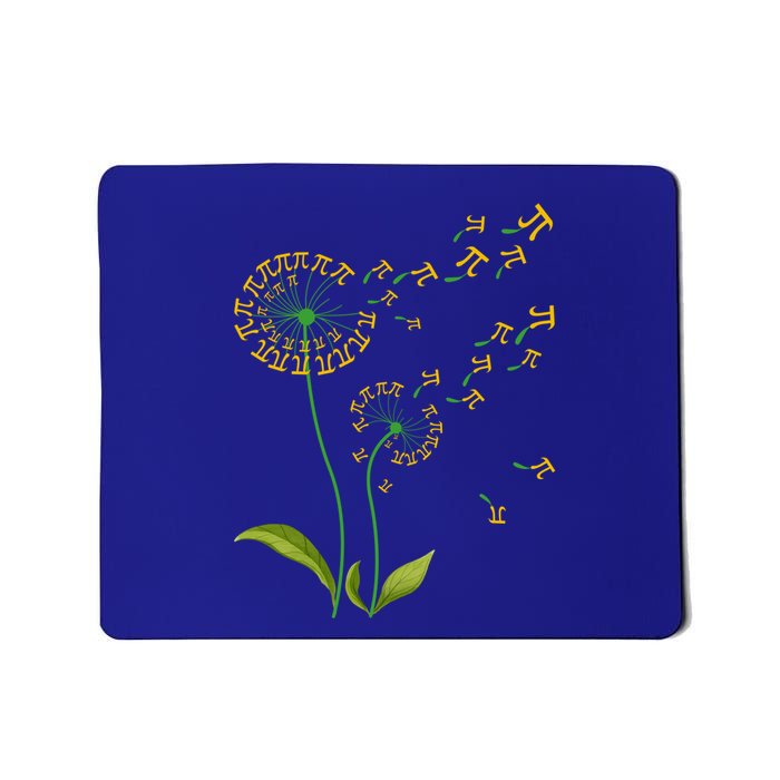 Pi Dandelion Pi Day Dandelion 3 14 Pi Number Math Dandelion Gift Mousepad