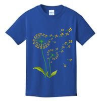 Pi Dandelion Pi Day Dandelion 3 14 Pi Number Math Dandelion Gift Kids T-Shirt