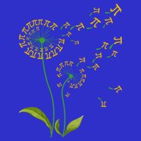 Pi Dandelion Pi Day Dandelion 3 14 Pi Number Math Dandelion Gift Kids T-Shirt
