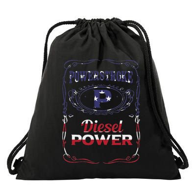 Powerstroke Diesel Power Drawstring Bag