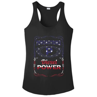 Powerstroke Diesel Power Ladies PosiCharge Competitor Racerback Tank