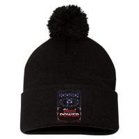 Powerstroke Diesel Power Pom Pom 12in Knit Beanie