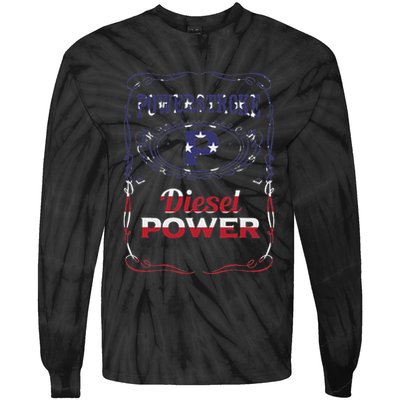 Powerstroke Diesel Power Tie-Dye Long Sleeve Shirt