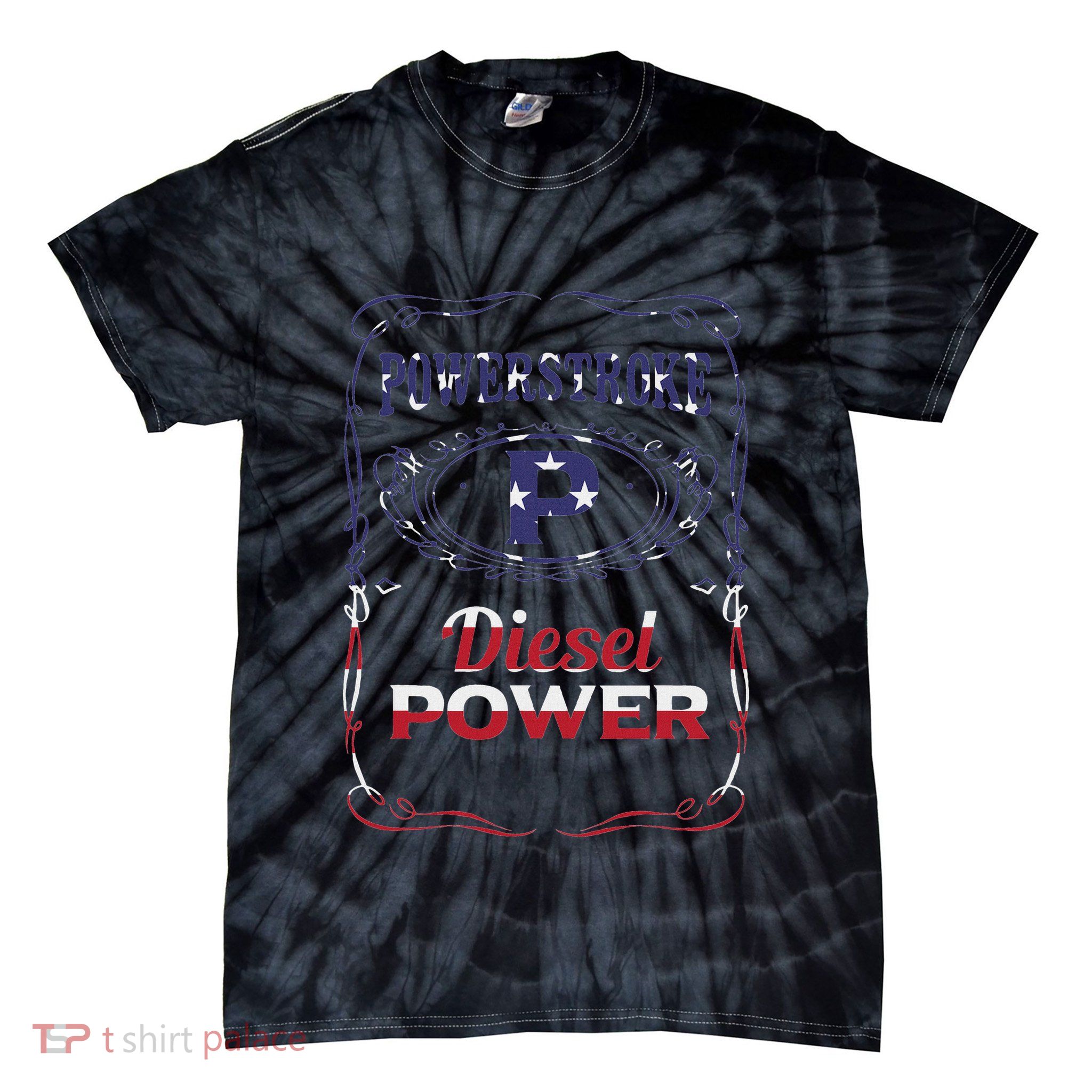 Powerstroke Diesel Power Tie-Dye T-Shirt