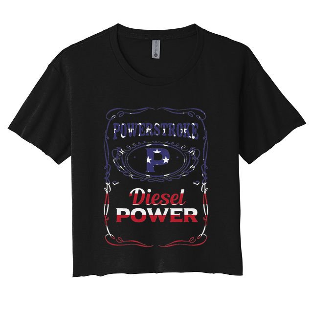 Powerstroke Diesel Power Crop Top