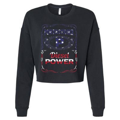 Powerstroke Diesel Power Cropped Pullover Crew