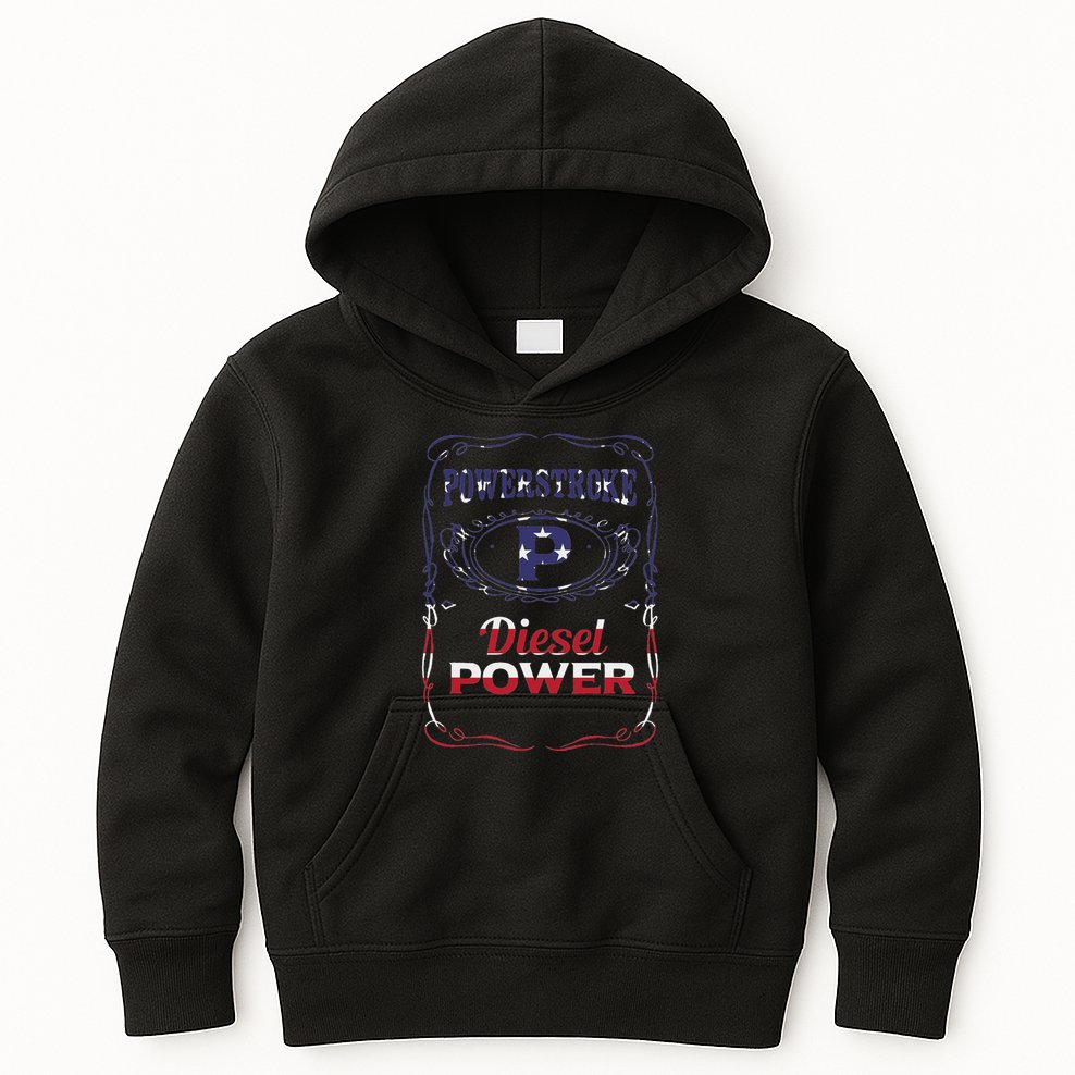 Powerstroke Diesel Power Kids Hoodie