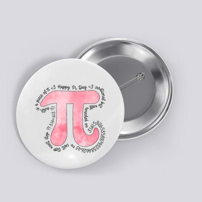 Pi Day Pi Day Women Pi Day Math Teacher Button