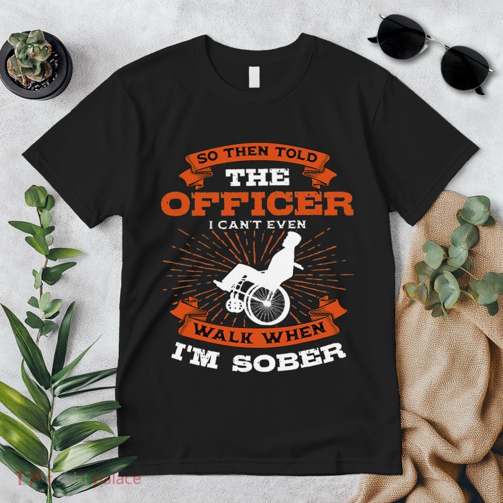 Paraplegic Disabled Person Paraplegia Wheelchair Paraparesis Premium T-Shirt