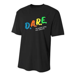 Program DAREs Youth Performance Sprint T-Shirt