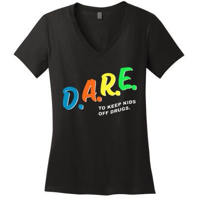 Program DAREs Women's V-Neck T-Shirt