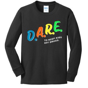 Program DAREs Kids Long Sleeve Shirt