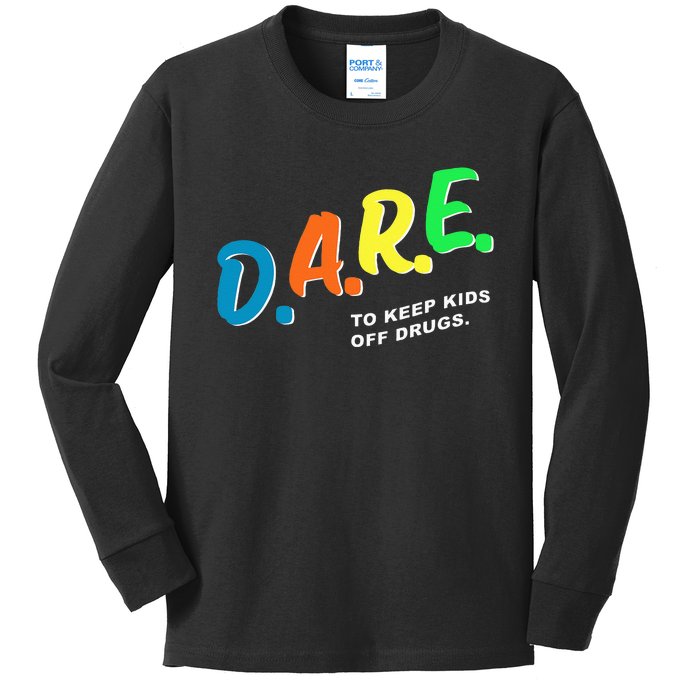 Program DAREs Kids Long Sleeve Shirt