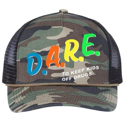 Program DAREs Retro Rope Trucker Hat Cap