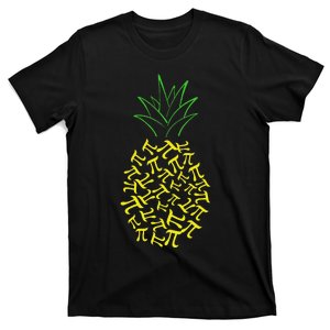 Pi Day Pineapple Math Lover Teacher 3.14 Symbol Mathematics T-Shirt