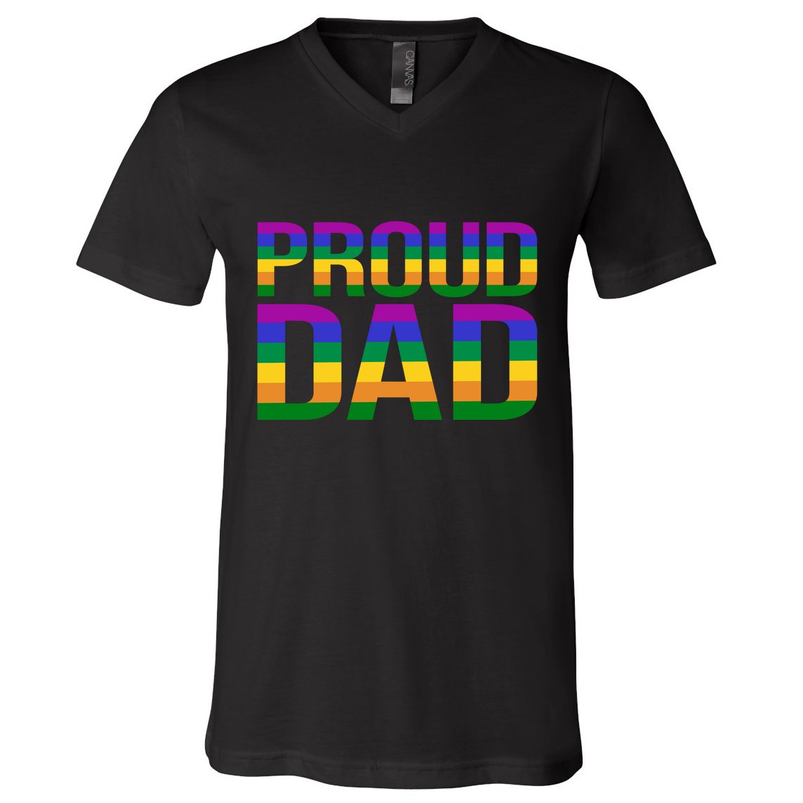 Proud Dad V-Neck T-Shirt