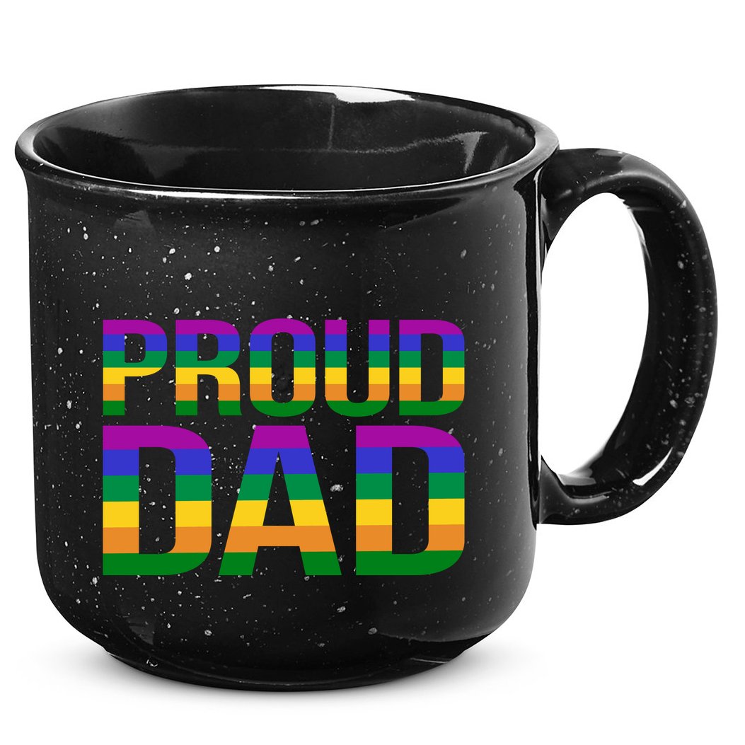 Proud Dad 15oz Campfire Ceramic Mug