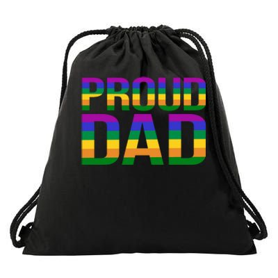 Proud Dad Drawstring Bag