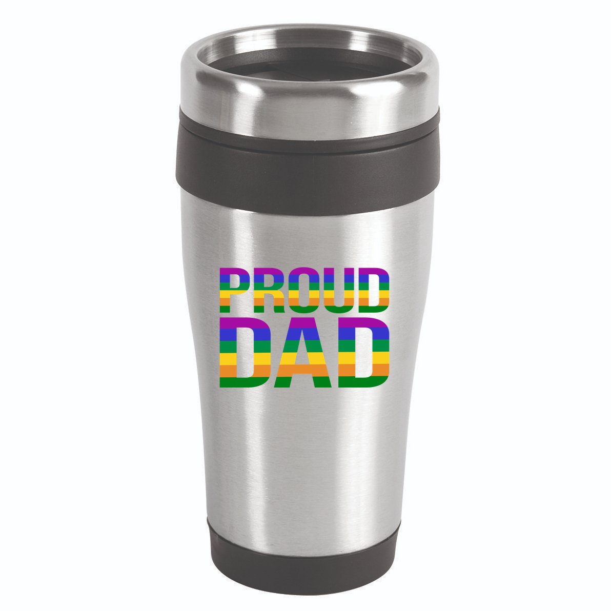Proud Dad 16oz Travel Tumbler