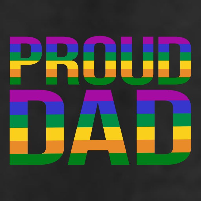 Proud Dad Large Microfiber Waffle Golf Towel