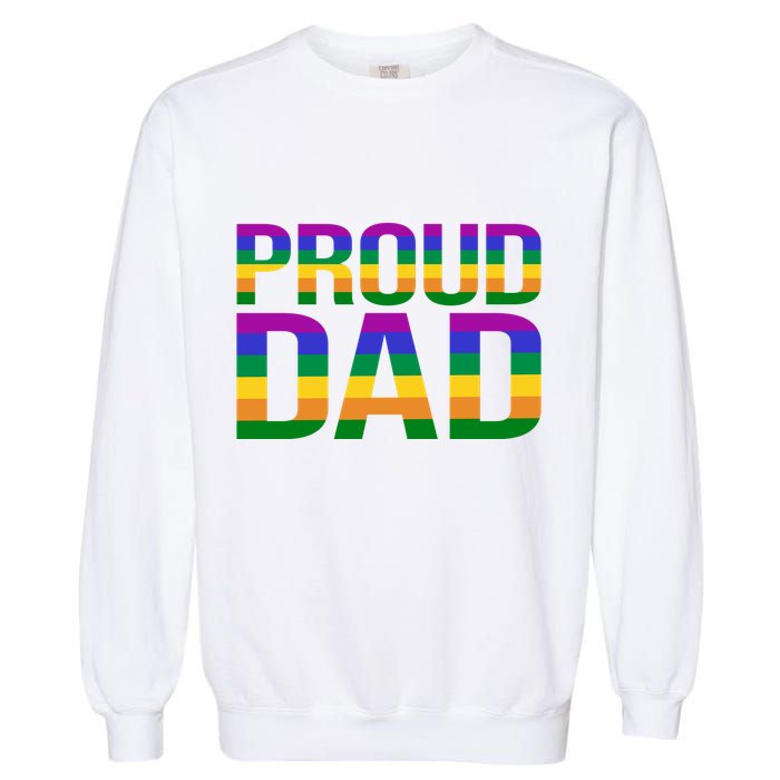 Proud Dad Garment-Dyed Sweatshirt