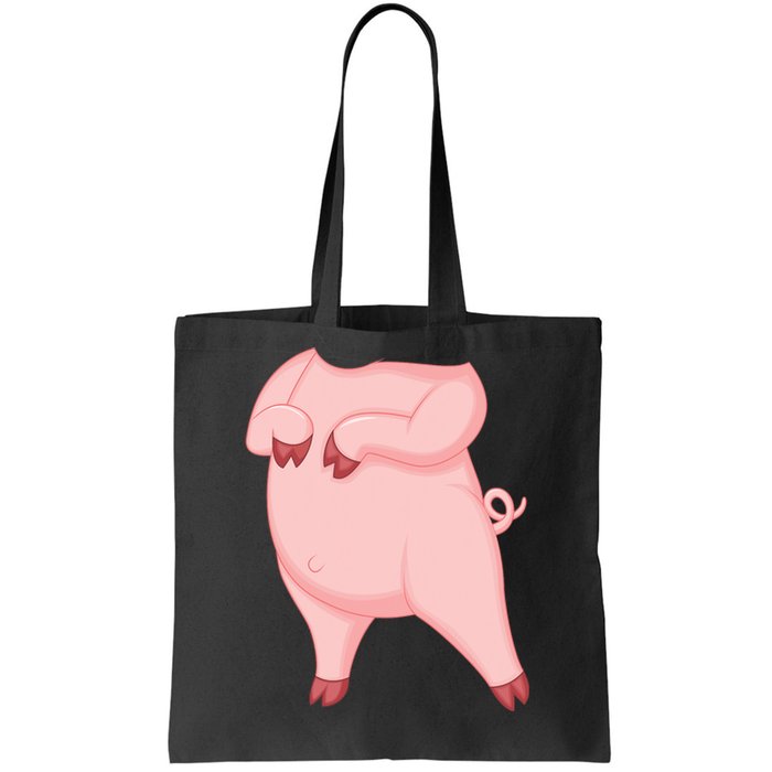 Pig Design Pig Costume Tote Bag