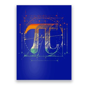 Pi Day Pi Symbol Funny Math Teacher Poster