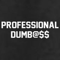 Professional Dumbass Golf Towel