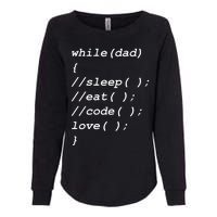 Programer Dad Womens California Wash Sweatshirt