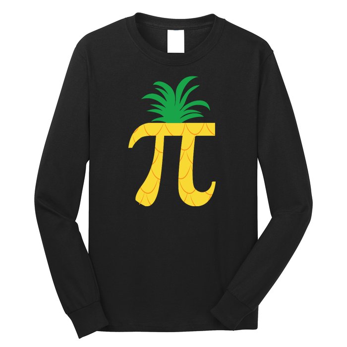 Pi Day Pineapple Long Sleeve Shirt