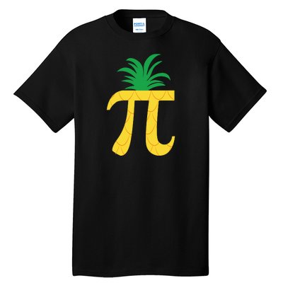 Pi Day Pineapple Tall T-Shirt