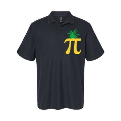 Pi Day Pineapple Softstyle Adult Sport Polo