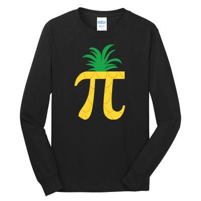 Pi Day Pineapple Tall Long Sleeve T-Shirt