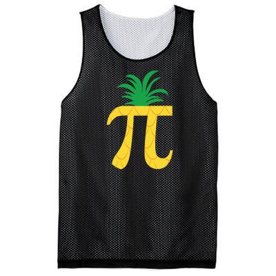 Pi Day Pineapple Mesh Reversible Basketball Jersey Tank