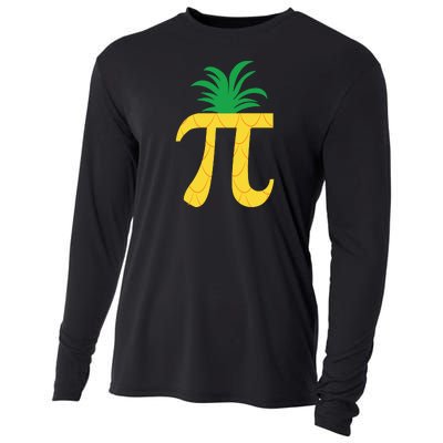 Pi Day Pineapple Cooling Performance Long Sleeve Crew